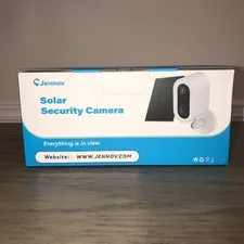 Jennov Solar Security Camera -Outdoor Indoor Solar Panel Manual Mountable