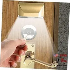 Door Light, Keyhole Light with Auto Sensor Motion Detector, LED 2 Pack Gold