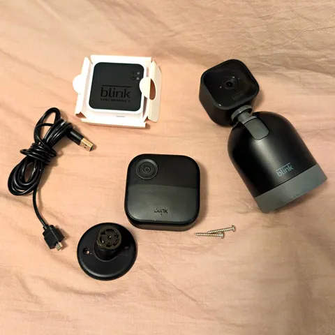 Blink Sync Module 2 w/ 2 Cameras, Mount & USB Cable, 1080p Wi‑Fi Alexa