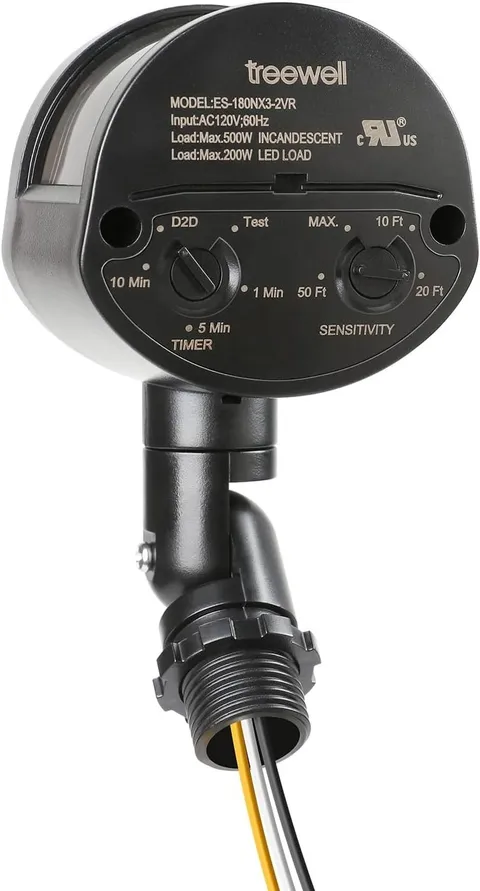 Versatile 60 Feet Range Motion Sensor with 3 Working Modes for Total Security