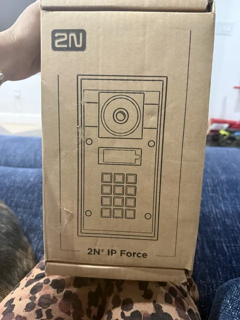 2N IP Force IP/Network Video Intercom Door Entry Unit w/ Camera & Manual
