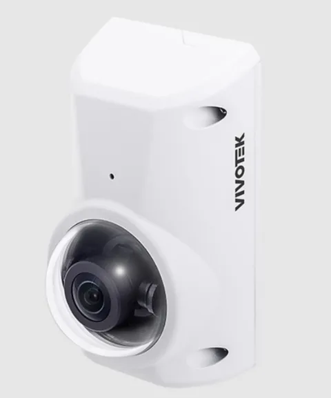 Vivotek V-Series CC9380-HV-V2 5MP Outdoor Compact Fisheye Panoramic Camera wi