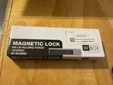 W box Technologies 600Lb Force Magnetic Lock