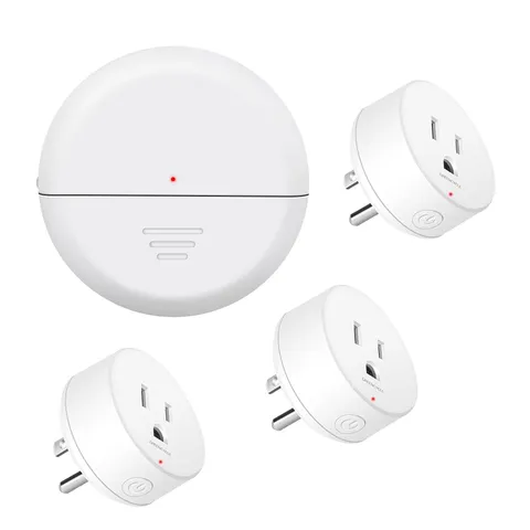 Motion Sensor Plug, Wireless Motion Sensor Outlet with Timer Setting,Pir Sensor