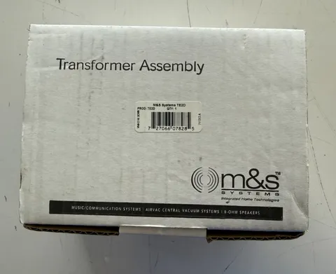 M&S TE2D Power Transformer 24v TE2 for M&S DMC1CD, DMCBT, DMC1MP3 