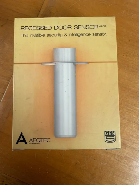 Aeotec Recessed Door Sensor Gen 5 - ZW089-A - Z-WAVE - New Deadstock