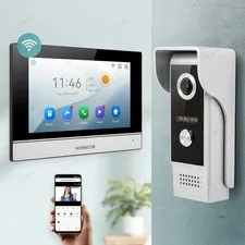 HOMSECUR WIFI Video Doorbell Intercom Night Vision Monitoring Motion Detection