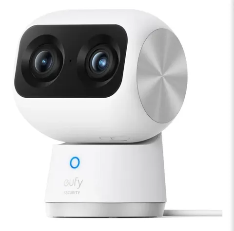 eufy Security S350 4K Indoor Dual Camera No Subscription AI 8× Zoom 360°