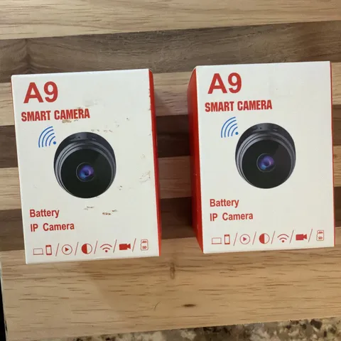 Set of 2 - A9 Mini Camera Wifi 1080P HD IP Camera Wireless With Night Vision