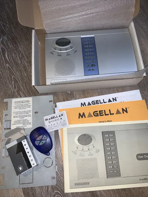 PARADOX MAGELLAN MG6060 HOUSEHOLD FIRE AND BURGLARY WARNING SYSTEM CONTROL UNIT