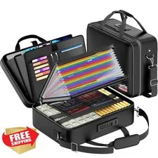 Tamfile Fireproof Document Box Lock XL Black