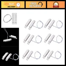 Magnetic Reed Switch NC Surface Mount Wired Security Sensor for Windows & Doors