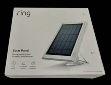 BRAND NEW RING SOLAR PANEL FOR SPOTLIGHT CAM BATTERY WEATHER RESISTANT