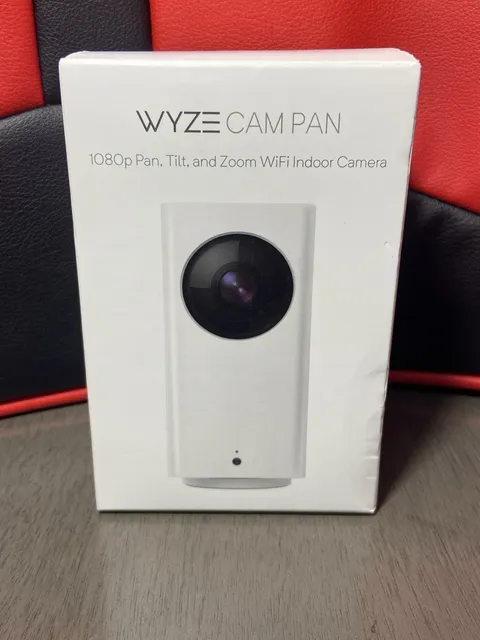 Wyze Cam Pan 1080p Tilt/Zoom Wi-Fi Indoor Smart Home Camera Night Vision audio