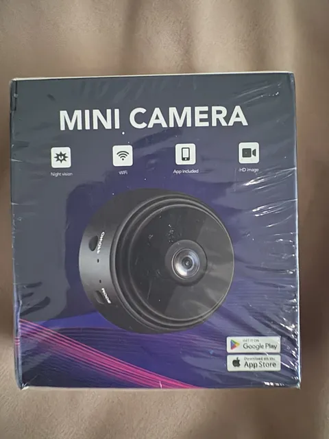 Mini Surveillance Camera Wi-Fi, Google Assistant