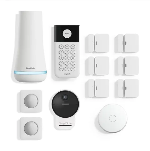 Brand New SimpliSafe 12-Pc. Home Security System with Outdoor Camera Series 2