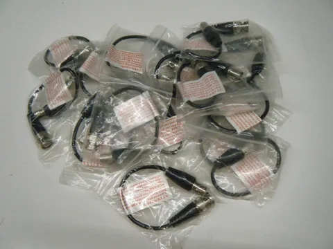 Lot 16 BNC Flying Lead Extension cables for hassle free DVR camera connections