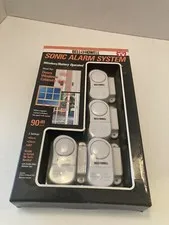 Bell and Howell Sonic Alarm System Wireless Battery Operated 90dB