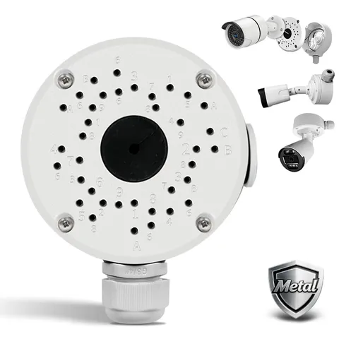 Metal Aluminum IP66 Waterproof Bullet Security Camera Junction Box
