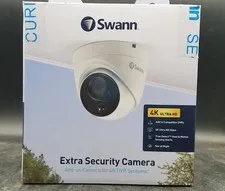 Swann 4K Ultra HD Add-On Dome Security Camera True Detect New #SWPRO-4KDOME