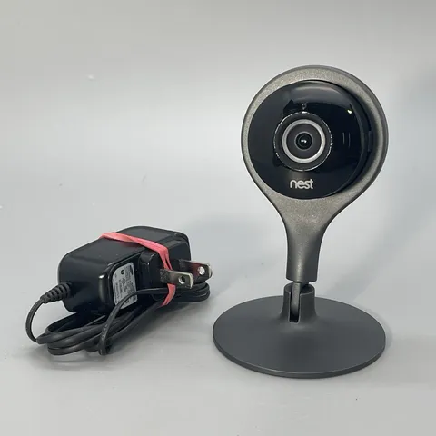 Google Nest Cam Indoor Security Wi-Fi Camera 1st Gen A0005 + power cord