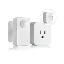 RAYZEEK Wireless Motion Sensor Plug Kits,No-Wire Mini PIR Sensor Sw... Fast Ship