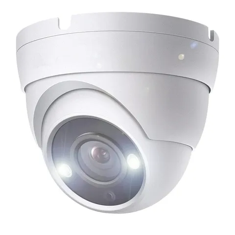 2MP HD Full Color Night Vision Dome TVI CCTV Surveillance Security Coax Camer...