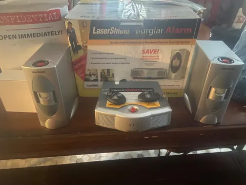 LaserShield Home Security in a Box Plug-N-Go System • Alarm Kit