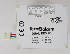 Tecnoalarm 12V 45mA 14m Sael 2000 Dual RDV05 DrodualRDV 121-07