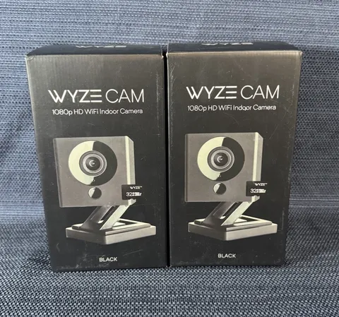 2 Wyze Cam V2 1080p HD WiFi Indoor Cameras