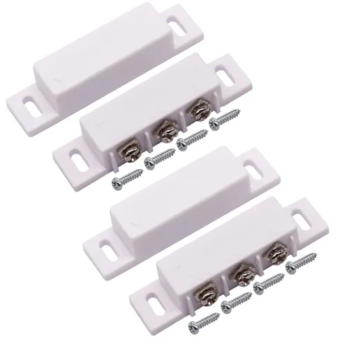 2pcs MC-31B Magnetic Reed Switch Wired Surface Mount Normally Open Closed NC ...