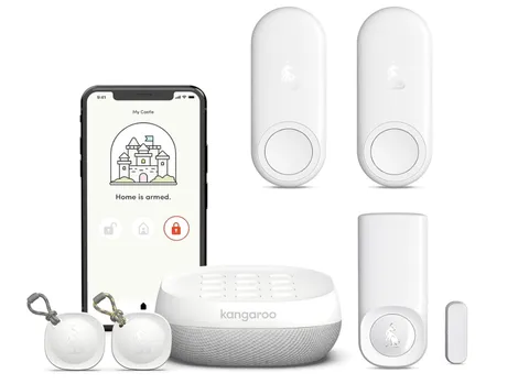 Kangaroo Motion + Door & Window Detector,Dual Detection Security Sensor,Base