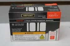 NEW DEFIANT SMART 2 PACK DOOR WINDOW SENSORS WIRELESS WHITE 1010516031 FREESHIP