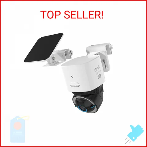 Koroao Outdoor Gutter Mount Compatible with Eufy Security 4G LTE Cam S330/SoloCa