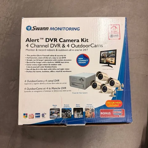 Swann SW242-ALC Alert 4-Channel DVR 160GB 4 Outdoor Camera Security Kit