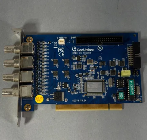 GeoVision 600V4 V4.24 GV-600 GV600-4 4-Channel PCI Capture Card