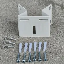 Exterior Outside Wall Corner Mount Metal Bracket CCTV Right Angle Adapter