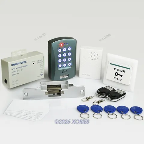 DIY Full Complete RFID Door Access Control Kit Set With Electric Strike Lock NEW