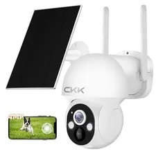 Wireless Cameras for Home/Outdoor Security, Solar Security Cameras Wireless O...
