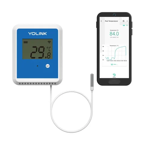 YoLink Smart X3 Version Outdoor Temperature Data Logger with Probe,... Fast Ship