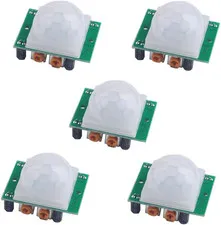 5Pcs HC-SR501 PIR Infrared Motion Sensor Human Body IR Movement Detector Sensor