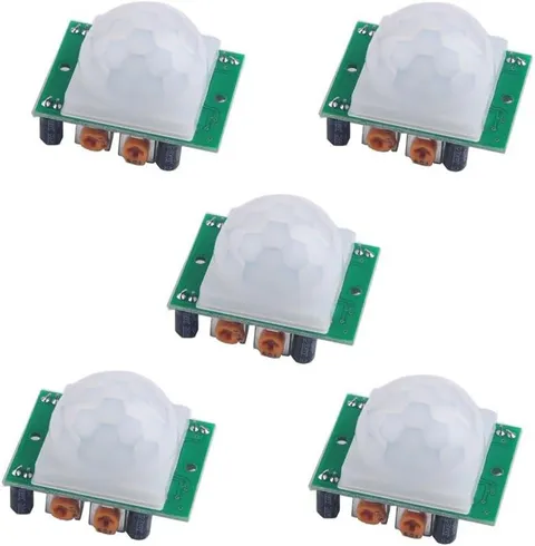 5Pcs HC-SR501 PIR Infrared Motion Sensor Human Body IR Movement Detector Sensor