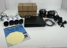Night Owl 12 Channel 8 (+4) Camera Wired 2K 2TB DVR Security System, 2-way Audio