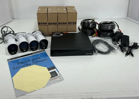 Night Owl 12 Channel 8 (+4) Camera Wired 2K 2TB DVR Security System, 2-way Audio