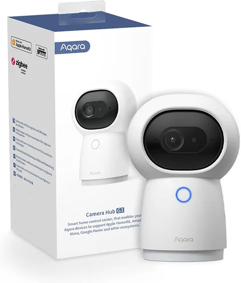 2K Security Indoor Camera Hub G3, AI Facial and Gesture Recognition, Infrared Re