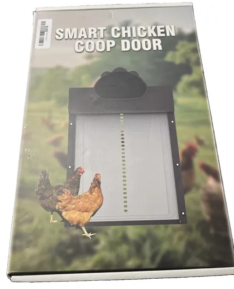 Smart Automatic Chicken Coop Door Solar Powered WiFi App Control Weather Proof
