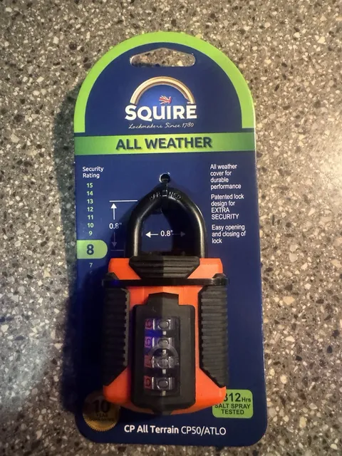 Squire Heavy Duty Padlock (CP50) 