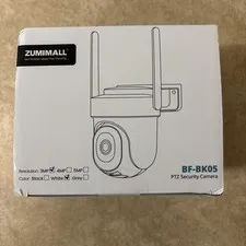 ZUMIMALL 3MP Security Camera Outdoor - 2.4G/5G WiFi, Wired Camera 24/7 Recording