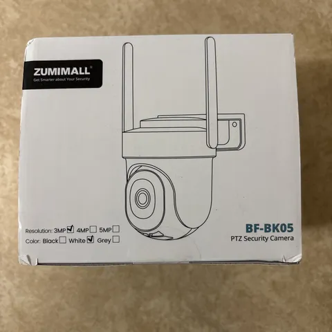 ZUMIMALL 3MP Security Camera Outdoor - 2.4G/5G WiFi, Wired Camera 24/7 Recording