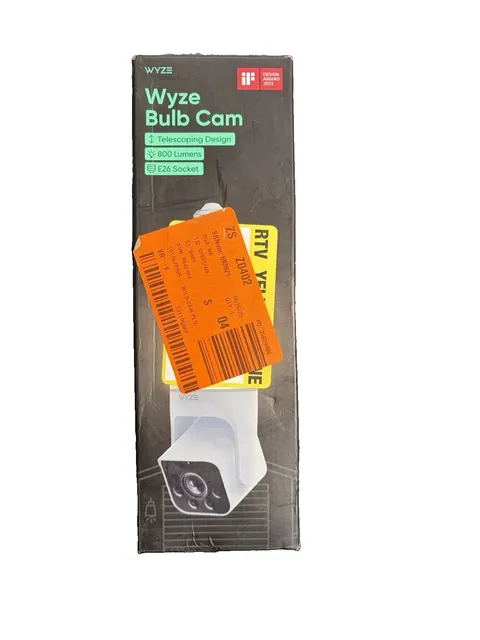 Wyze Bulb Cam 2K WiFi Security Camera Light Bulb E26 Socket WYZEC3 New